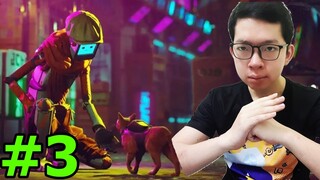 Bé mèo có bộ trang phục mới và tìm được sự sống robot đầu tiên - Stray #3 | thành ej