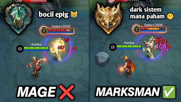 VALIR MARKSMAN IS REAL KAH❓GELOO DAMAGE NYA GA LOGIS CUY‼️