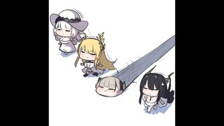 碧蓝航线💔可畏四姐妹营救肥恐龙失败💔