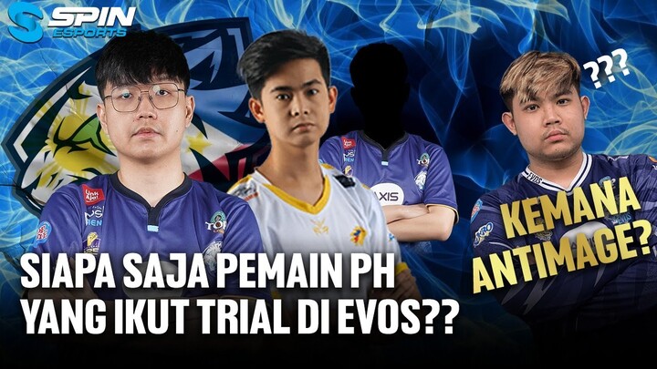 ZEYS & EVOS LEGENDS SUDAH TRIAL 3 PEMAIN MPL PH! ADA PEMAIN YANG SANGAT SPESIAL! INI KATA ONIC DLAR!