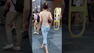 street style fashion chinese girls #chinesefashion #shorts