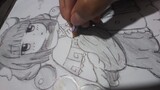 Anime Drawing - Kanna Kamui [Kobayashi Maid Dragon]