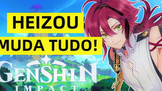 HEIZOU สามารถเปลี่ยนแปลงทุกสิ่งที่กระทบต่อ GENSHIN