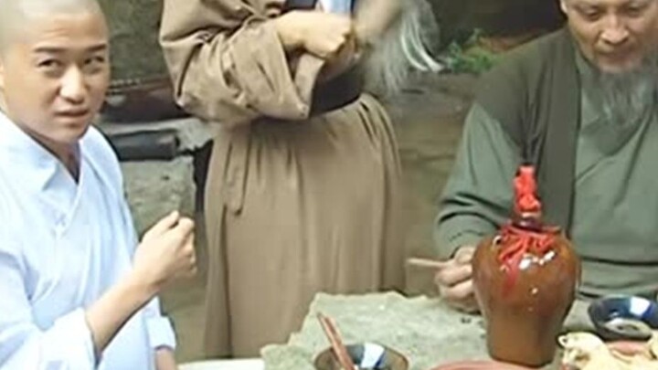 The monk ate venison, and the aftereffects were too strong.