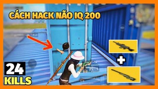 Cách Để Hack Não Đối Phương IQ 200 PUBG Mobile | Combo Siêu Mạnh Trong Thính Ăn 24 KILLS | Karos TV