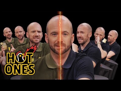 Sean Evans Interviews Himself While Eating Spicy Wings | Hot Ones