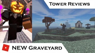 The NEW Graveyard Tower (All Upgrades) | Tower Reviews | Tower Battles [ROBLOX]