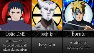 Naruto/Boruto Characters Who Can Defeat Akatsuki Alone