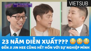 "23 Năm Diễn Xuất?" 😳😳 Đến Ji Jin Hee Cũng Hết Hồn Với Sự Nghiệp Mình #YouQuizOnTheBlock3🇻🇳VIETSUB🇻🇳