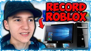 How to Record Roblox Gameplay on Computer FREE - (NO LAG) 2021