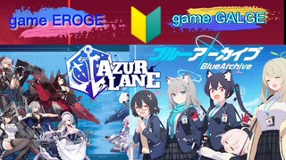 EROGE 🔰 GALGE ∆game∆Diadaptasi Jadi Anime Harem School Militer@Azur Line Blue Archive #CAG_Episode4