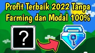 Profit Terbaik 2022 Tanpa Farming dan Modal 100% | Growtopia Indonesia