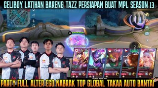 CELIBOY LATIHAN BARENG TAZZ FULL AE NABRAK TOP GLOBAL! MODE MPL BANTAI-BANTAI!