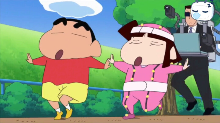 [Crayon Shin-chan] Xiao Ai tried every possible way to synchronize with Xiao Xin~