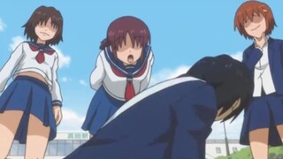 The reaction of Japanese sister Mumuko after watching the famous scene ① of "The Daily Life of High 