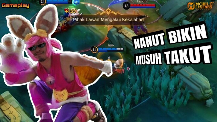 NANUT BIKIN MUSUH KESEL 🤭 LANGSUNG SURREND BWANG ??!! 🤣 |GAMEPLAY | MBB | NANA.EXE