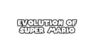 Evolution Of Super Mario 1983 - 2022
