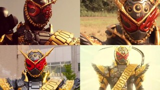 The four Oma Zi-O appearing in TV or theatrical versions