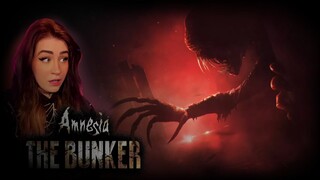 LIVE ON TWITCH PLAYING Amnesia: The Bunker! 😨