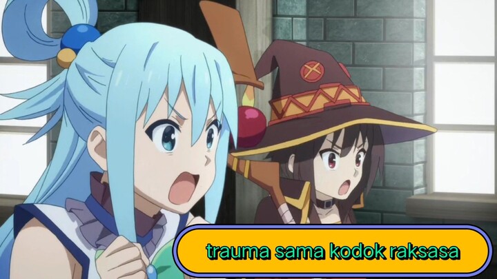 #KompetisiKreasiUnggahan4 , dua orang ini udah trauma sama kodok