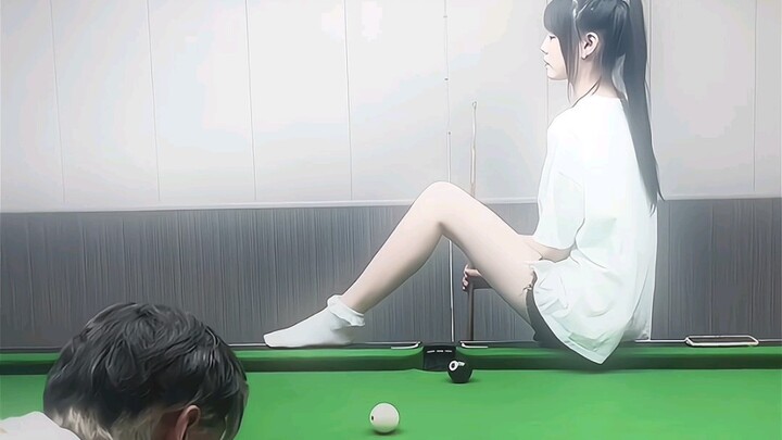 Tag your friends to learn billiards