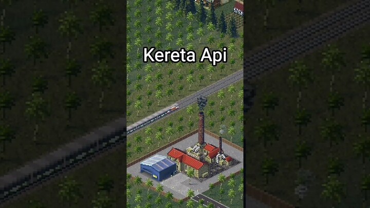 perjalanan kereta api melewati #theotown