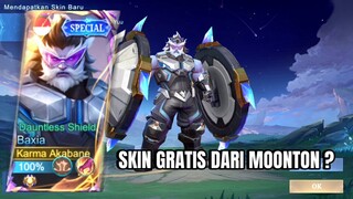 SKIN GRATIS DARI MOONTON?