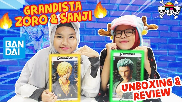 REONI DUO MONSTER MUGIWARA | UNBOXING GRANDISTA ZORO & SANJI