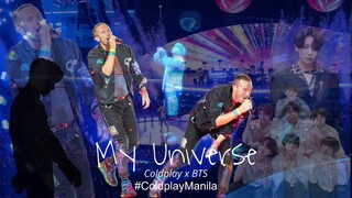 MY UNIVERSE - Coldplay x BTS - Music of the Spheres world tour in Manila FULL VIDEO #bts #coldplay