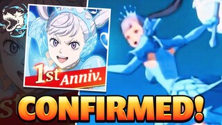1st Anni. VALKYRIE NOELLE IS OFFICIAL! SHE HAS A BARRIER - POWER CREEP IS COMING! | Black Clover M