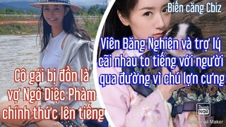 Viên Băng Nghiên &trợ lý to tiếng với người qua đường vì thú cưng, Cô gái bị đồn là vợ Ngô Diệc Phàm