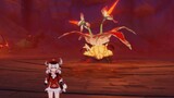 [ Genshin Impact ] Use Keli's e to successfully kill the sleeping Blast Tree