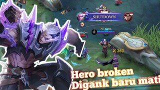 Hero broken emng!? kalo gak dipick ya mending ban aja!? dari pada nyusahin - Mobile Legends