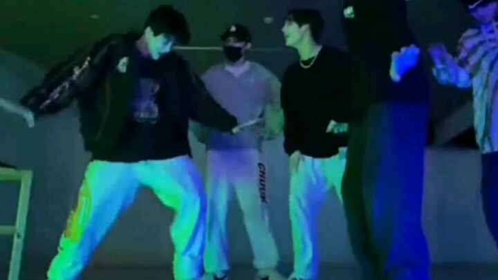 This part danced by Trainee A's maknae gets played on repeat every day (TXT "No Rules" cover)