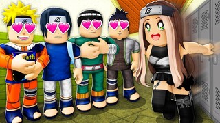 ONLY Girl At NARUTO School In Roblox!