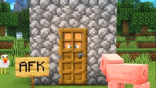 POV: คุณกำลัง AFK บนเซิร์ฟเวอร์ Minecraft