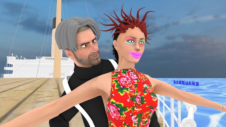 I studied animation for three years and made the 3D animation Titanic.