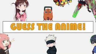 Anime Opening Song Quiz! 🎵🎶