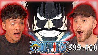 THE TRUTH ABOUT GOL D ROGER! SO MUCH LORE - One Piece Episode 399 & 400 REACTION + REVIEW!