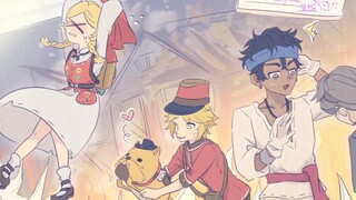 [New Year's Party of Identity V/Handwritten Letter to All Members] 🎬Today's Dinner of the Fifth Crew