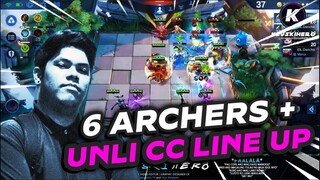 6 ARCHERS + UNLI CC LINE UP! + SUMMER SKIN GIVEAWAY!| MLBB