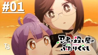 Ninja to Koroshiya no Futarigurashi - Tập 01 (Vietsub)【Toàn Senpaiアニメ】