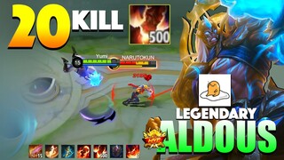 Never let Aldous Farm or Else?! Brutal Punch Delete | Top 1 Global Aldous Gameplay By Yumi ~ MLBB