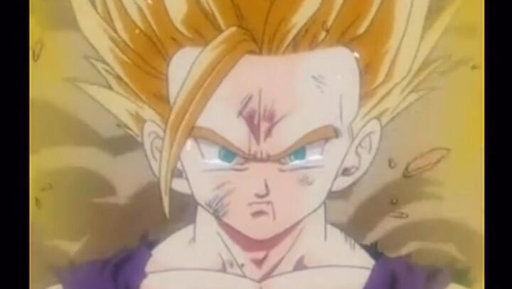 Gohan's first transformation into a super-two divine song (The day of fate ~ Soul vs Soul)