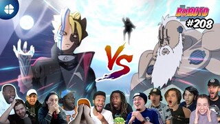 Momoshiki's Manifestation Reaction Mashup | Boruto 208 🇯🇵 [ボルト -- 海外の反応]