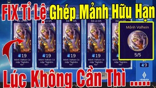 UTS Channel | Bất Ngờ FIX Tỉ Lệ Sự Kiện Ghép Mảnh Hữu Hạn Cực Gắt ? | Mảnh Thứ 5 Bắt Buộc Quy Đổi ??