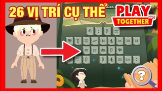 Play Together | 26 VỊ TRÍ TÌM FULL CHỮ TƯỢNG CỔ ĐẠI CỤ THỂ NHẤT