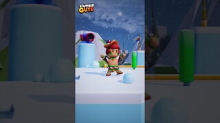 ANIMASI 3D STUMBLE GUYS - Christmas Special x New Map Hotwheels #shorts #stumbleguys
