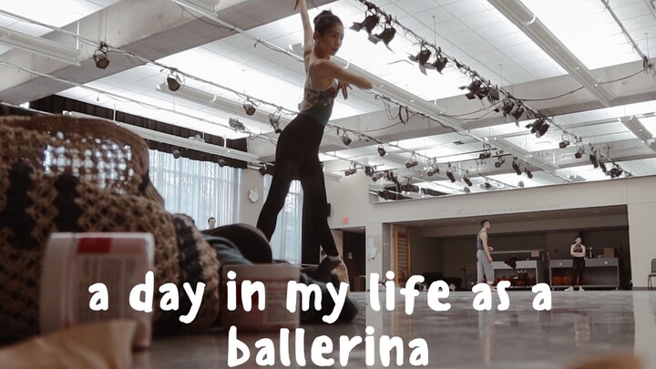 Ballerina Daily VLOG🩰| 芭蕾舞者忙碌排練的一天💦 一天排三個不同的舞蹈🩰 超有水準的多倫多日料餐廳🍣