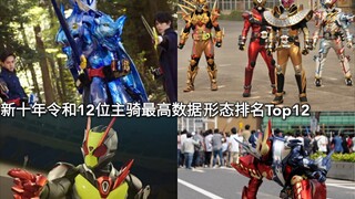 新十年令和12位假面骑士主骑数据最高(部分最强)形态数据排行Top12
